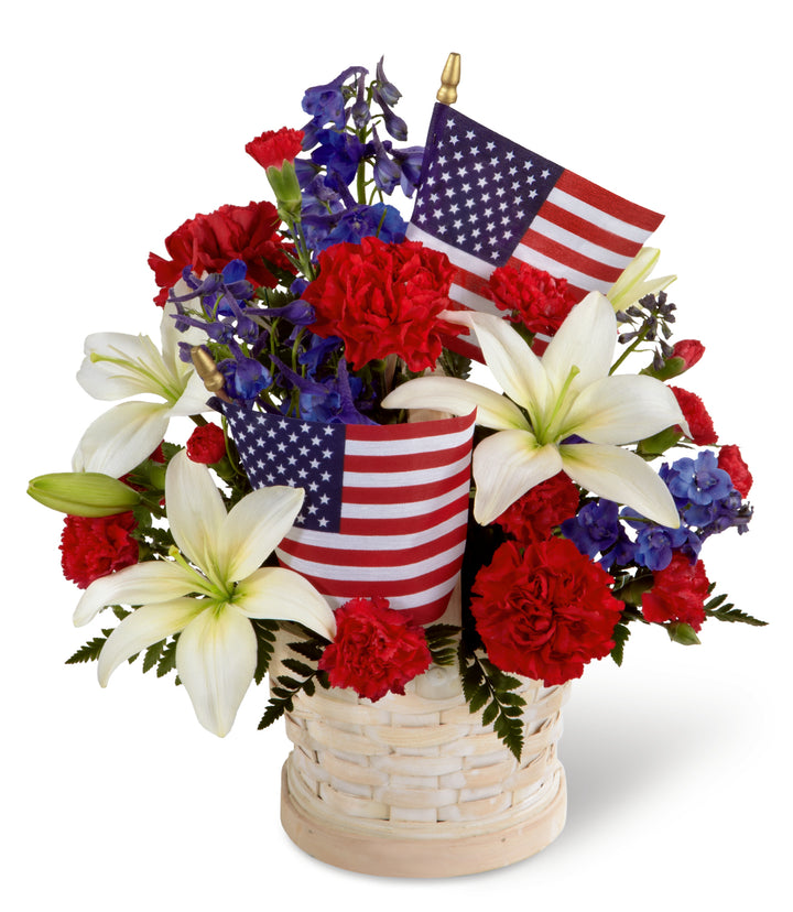 The American Glory Bouquet - Same Day Flower Delivery