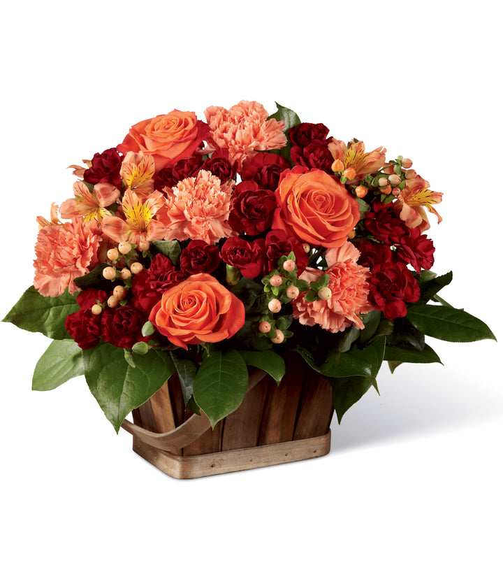The Abundant Harvest Basket - Same Day Flower Delivery