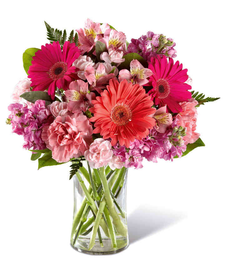 The Blushing Beauty Bouquet - Same Day Flower Delivery