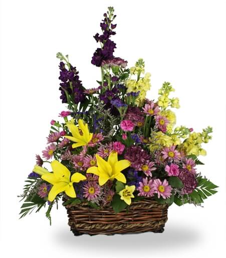 Treasured Memories Basket - Same Day Flower Delivery