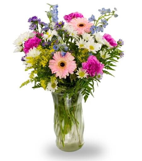 Mixed summery flowers - Same Day Flower Delivery