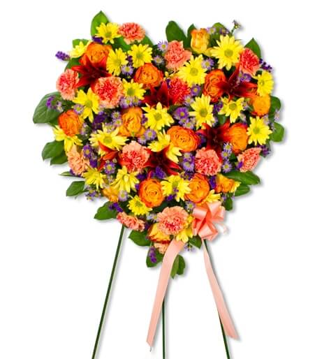 Colorful Heart - Same Day Flower Delivery
