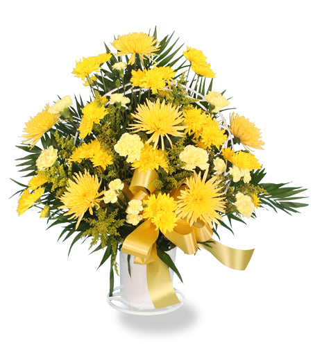 Sunshine Funeral Flower Arrangement - Same Day Flower Delivery