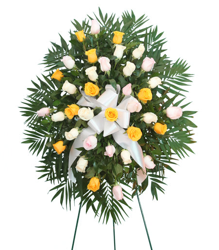 Abundant Rose Standing Spray - Same Day Flower Delivery