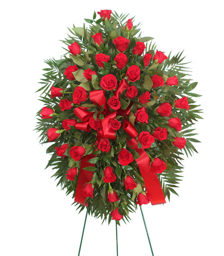 Bountiful Red Rose Spray - Same Day Flower Delivery