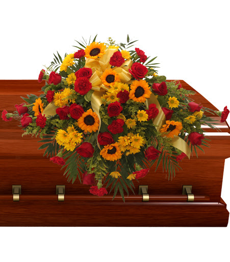 Life Celebration Casket Spray - Same Day Flower Delivery
