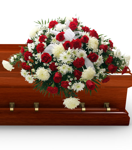 Solemnity Casket Spray - Same Day Flower Delivery