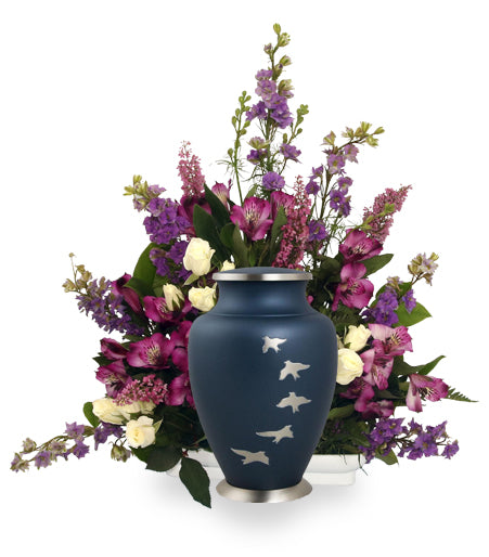 Harmonium Urn Arrangement - Same Day Flower Delivery