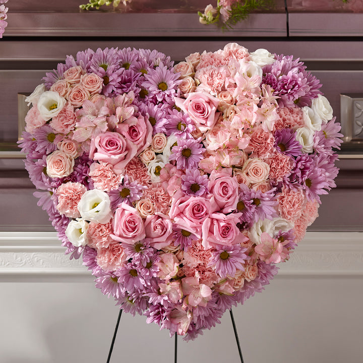 Heaven's Light Standing Heart - Same Day Flower Delivery
