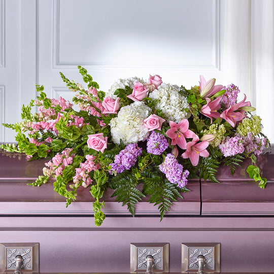 Life's Gratitude Casket Spray - Same Day Flower Delivery