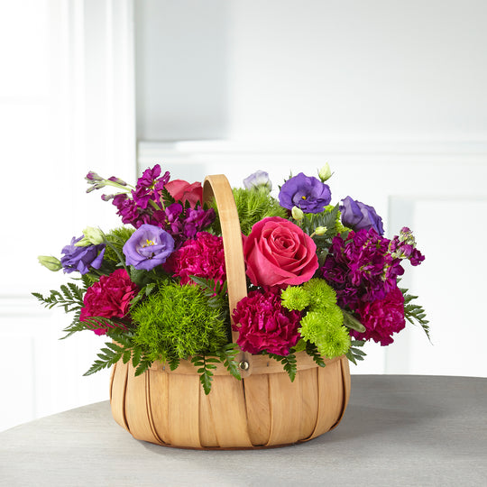 Serene Sanctuary Basket - Same Day Flower Delivery