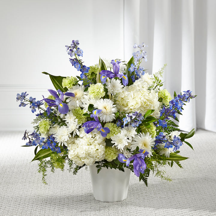 Soft Serenity Floor Basket - Same Day Flower Delivery