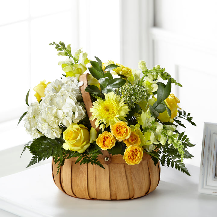 Rustic Remembrance Basket - Same Day Flower Delivery