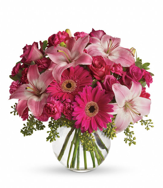 A Little Pink Me Up - Same Day Flower Delivery