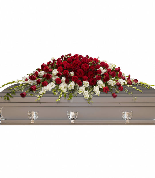 Garden of Grandeur Casket Spray - Same Day Flower Delivery