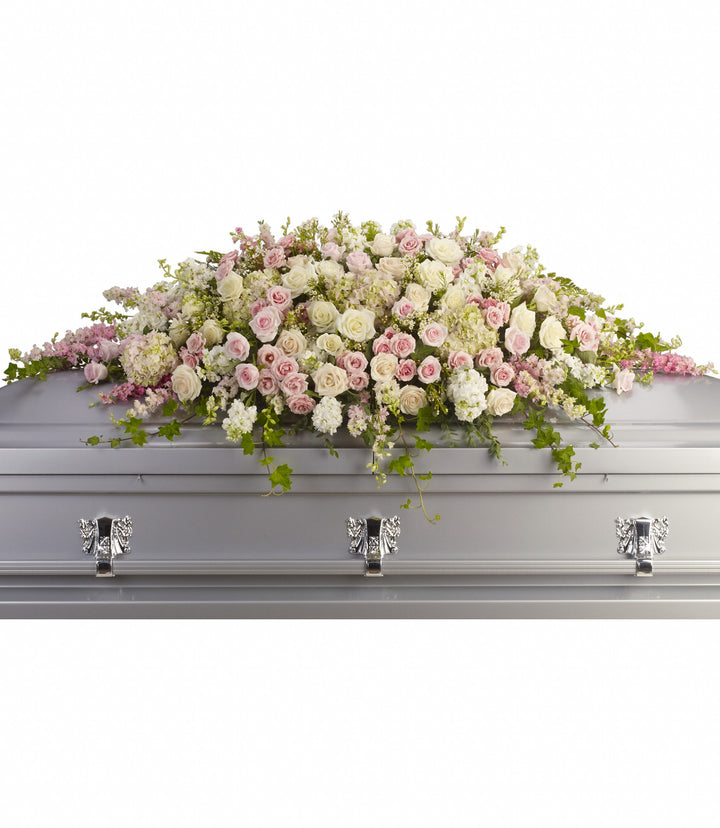 Always Adored Casket Spray - Same Day Flower Delivery