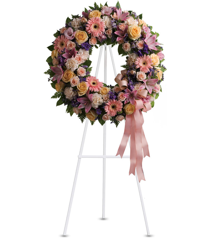 Graceful Wreath - Same Day Flower Delivery