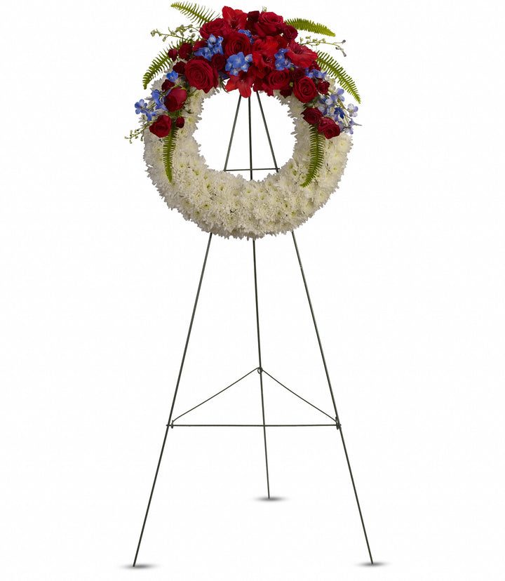 Reflections of Glory Wreath - Same Day Flower Delivery