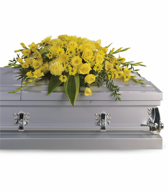 Graceful Grandeur Casket Spray - Same Day Flower Delivery