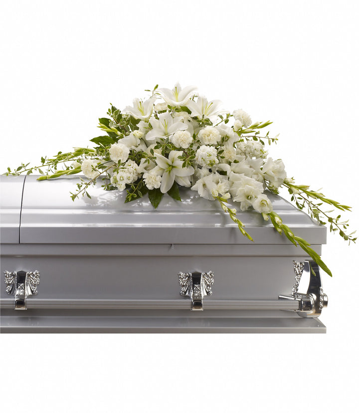 Bountiful Memories Casket Spray - Same Day Flower Delivery