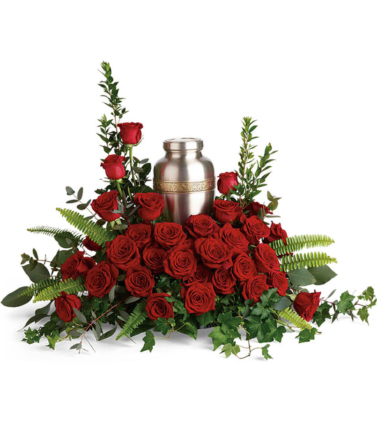 Forever In Our Hearts Cremation Tribute - Same Day Flower Delivery